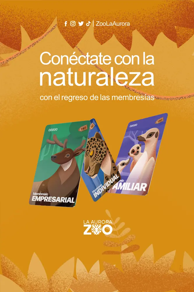 Membresía del Zoológico La Aurora