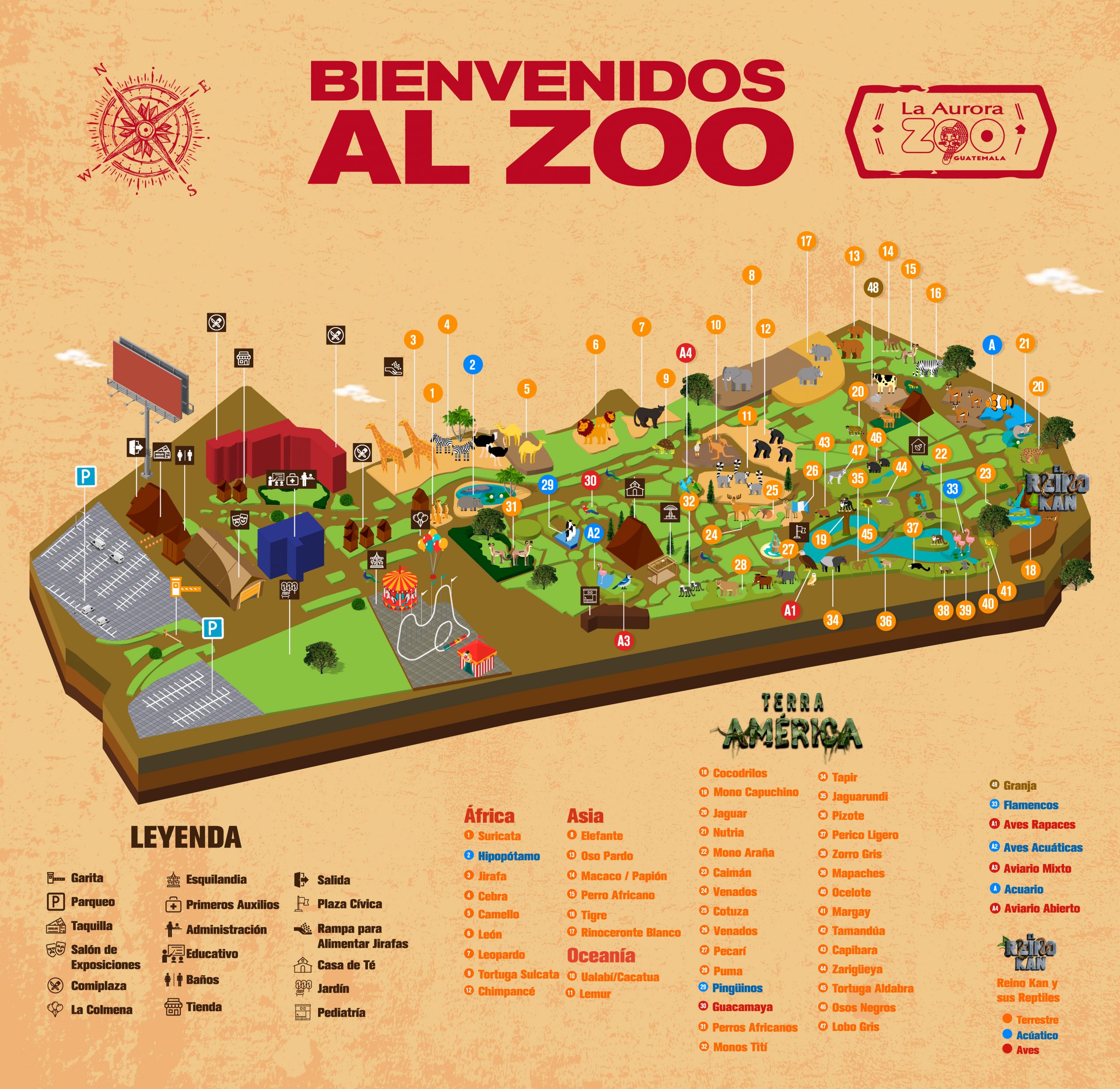 Mapa Preview – La Aurora Zoo